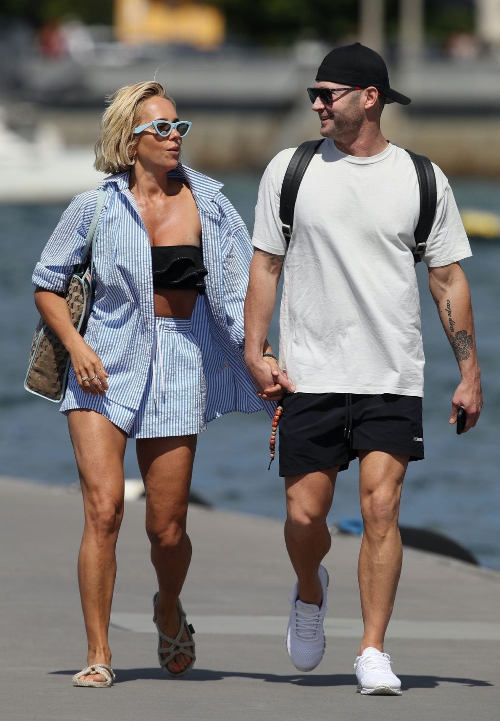 Michael Clarke &amp; Pip Edwards Appeared to be All Smiles while Boating Around Sydney (50 Photos)