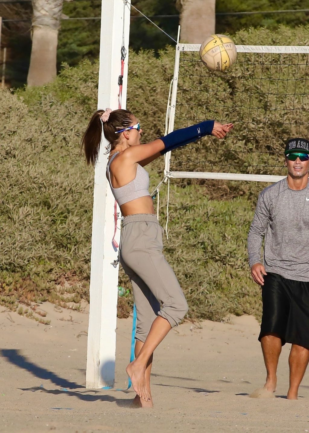 Alessandra Ambrosio Puts in Work on the Sand (132 Photos)