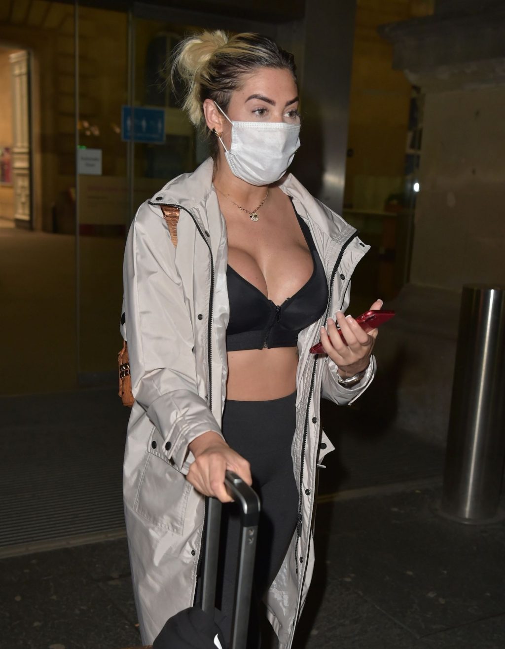 Chloe Ferry is Pictured Arriving Back in the UK after Breast Reduction Surgery (42 Photos)