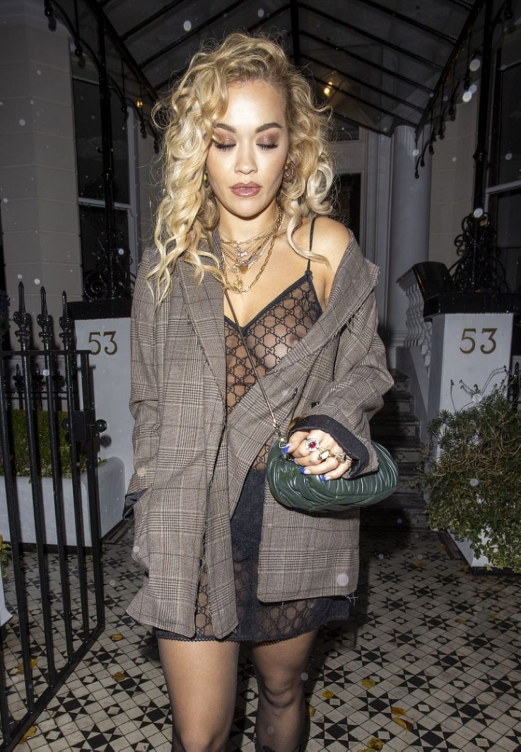 Rita Ora Shows Off Her Nude Tits in London (29 Photos)