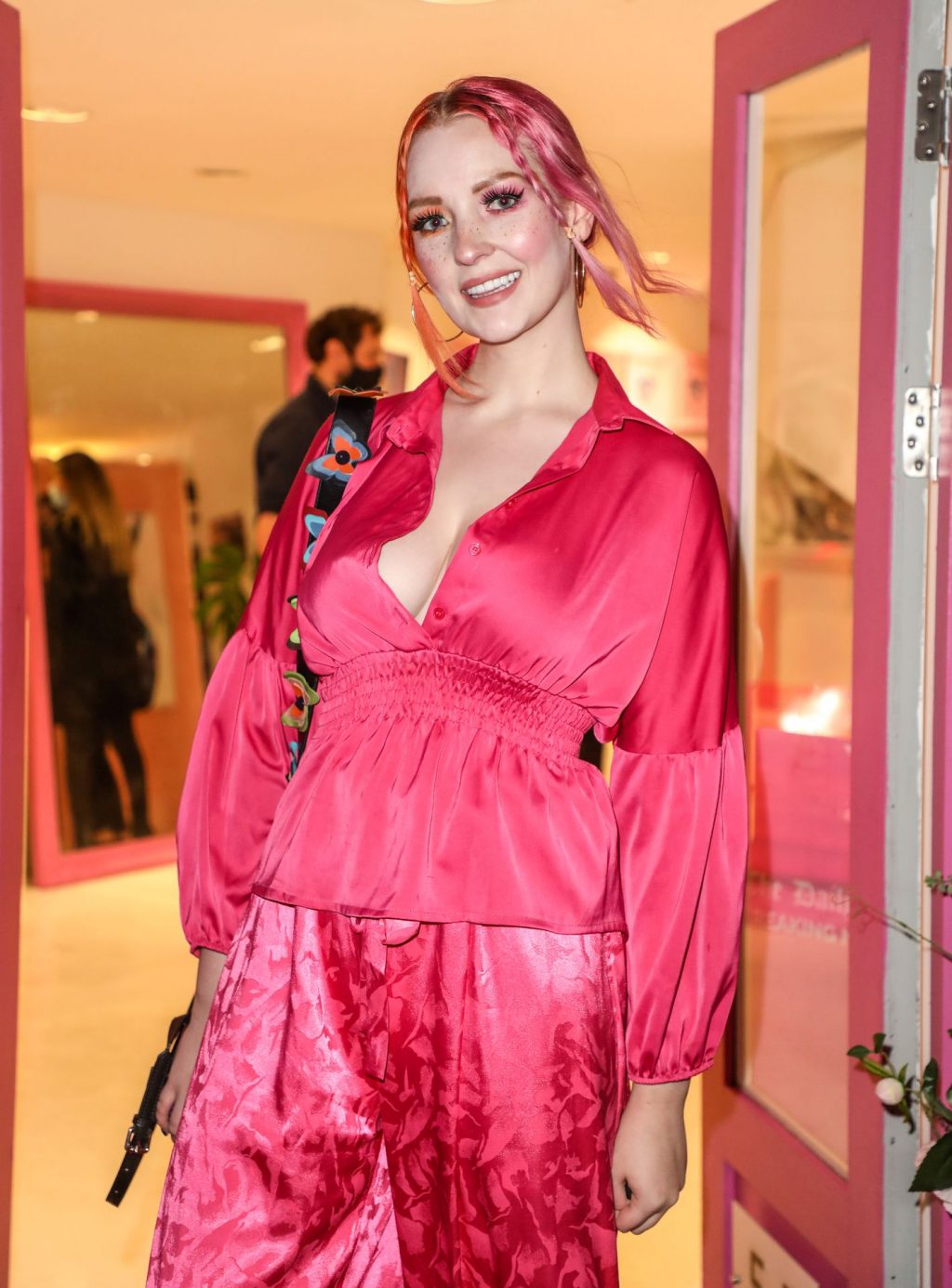 Victoria Clay Looks Hot in All Pink in London (30 Photos)
