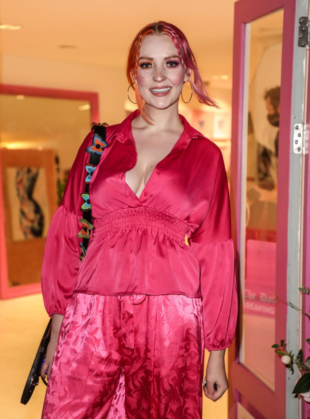 Victoria Clay Looks Hot in All Pink in London (30 Photos)