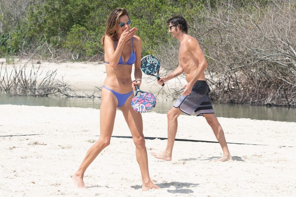 Alessandra Ambrosio Shows Off Her Flawless Physique as she Enjoys a Beach Day in Brazil (84 Photos)