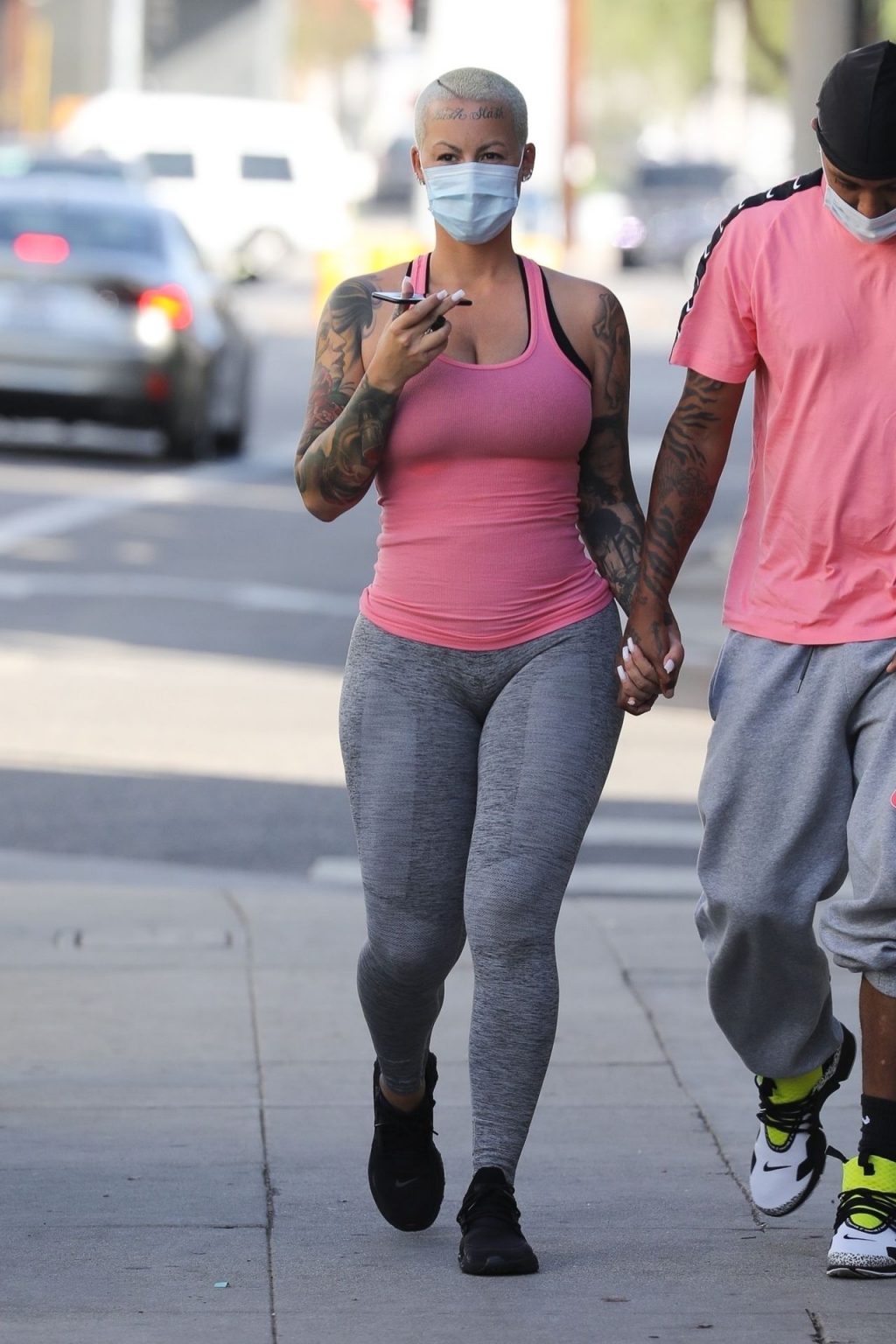 Amber Rose &amp; Alexander Edwards are a Matching Duo (55 Photos)
