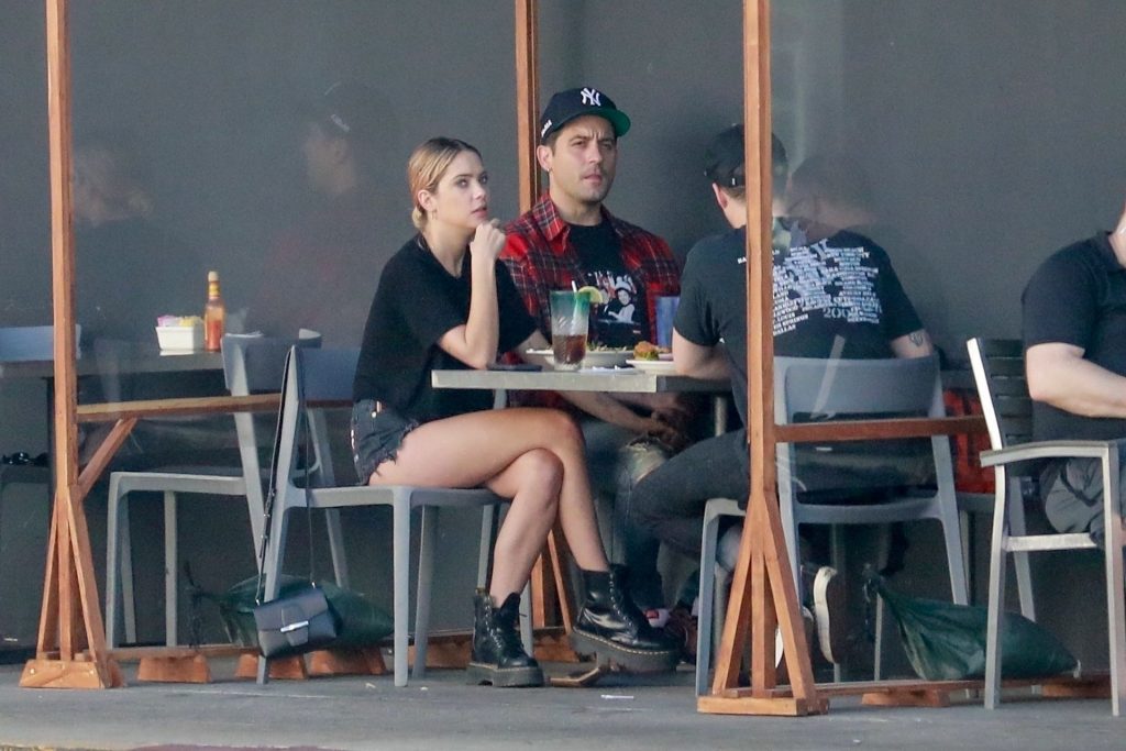 Ashley Benson &amp; G-Eazy Have Lunch with a Friend in LA (62 Photos)