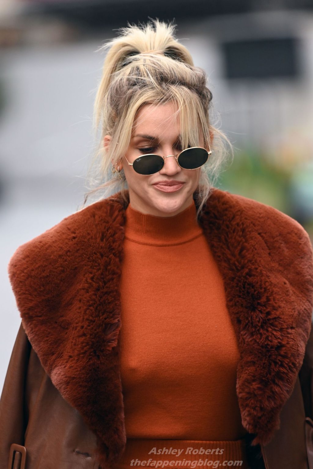 Ashley Roberts Makes Busty Display Going Braless in London (96 Photos)