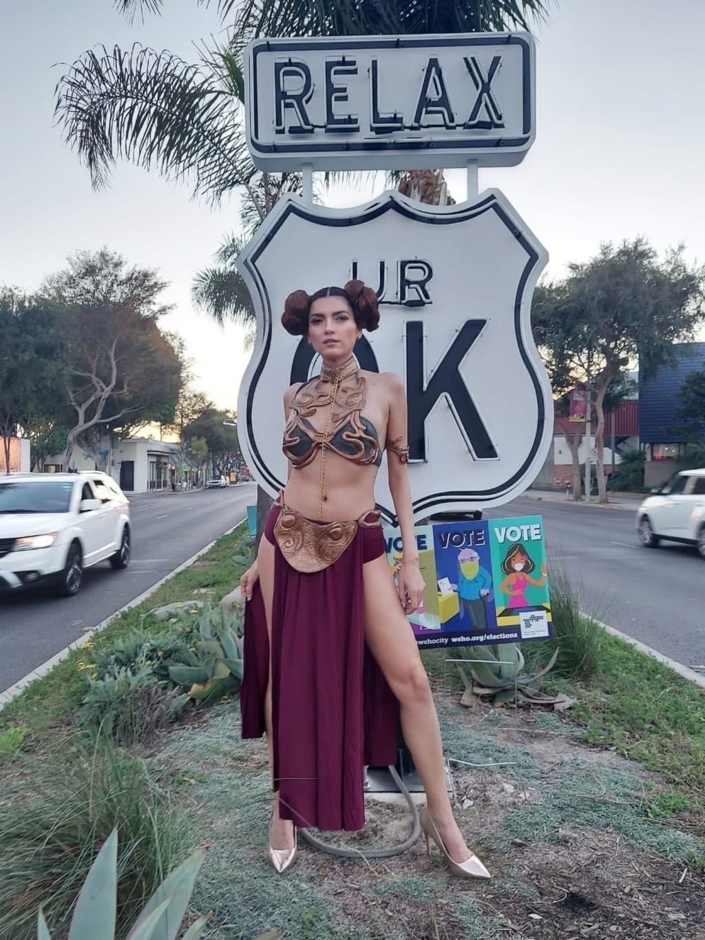 Blanca Blanco Gets Ready for Halloween as Princess Leia (21 Photos)