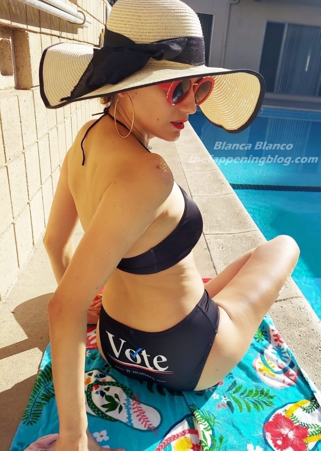 Blanca Blanco Wants You to Vote (23 Photos)