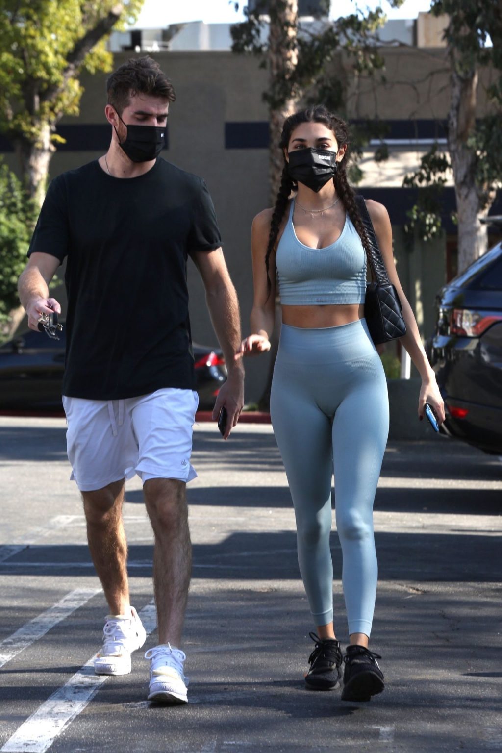 Chantel Jeffries &amp; Andrew Taggart Arrive for Their Morning Workout (64 Photos)