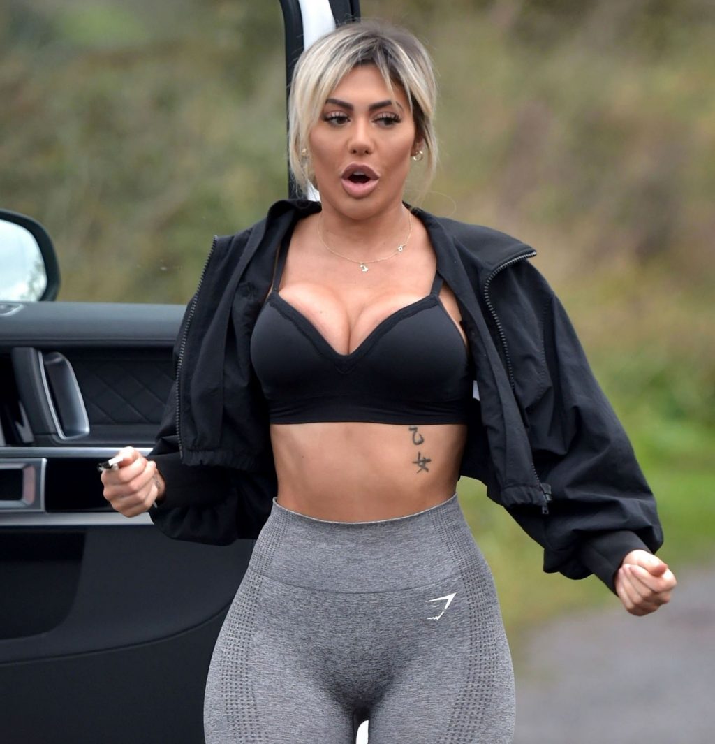 Chloe Ferry Shows Off Her Breast Reduction in Newcastle (41 Photos)