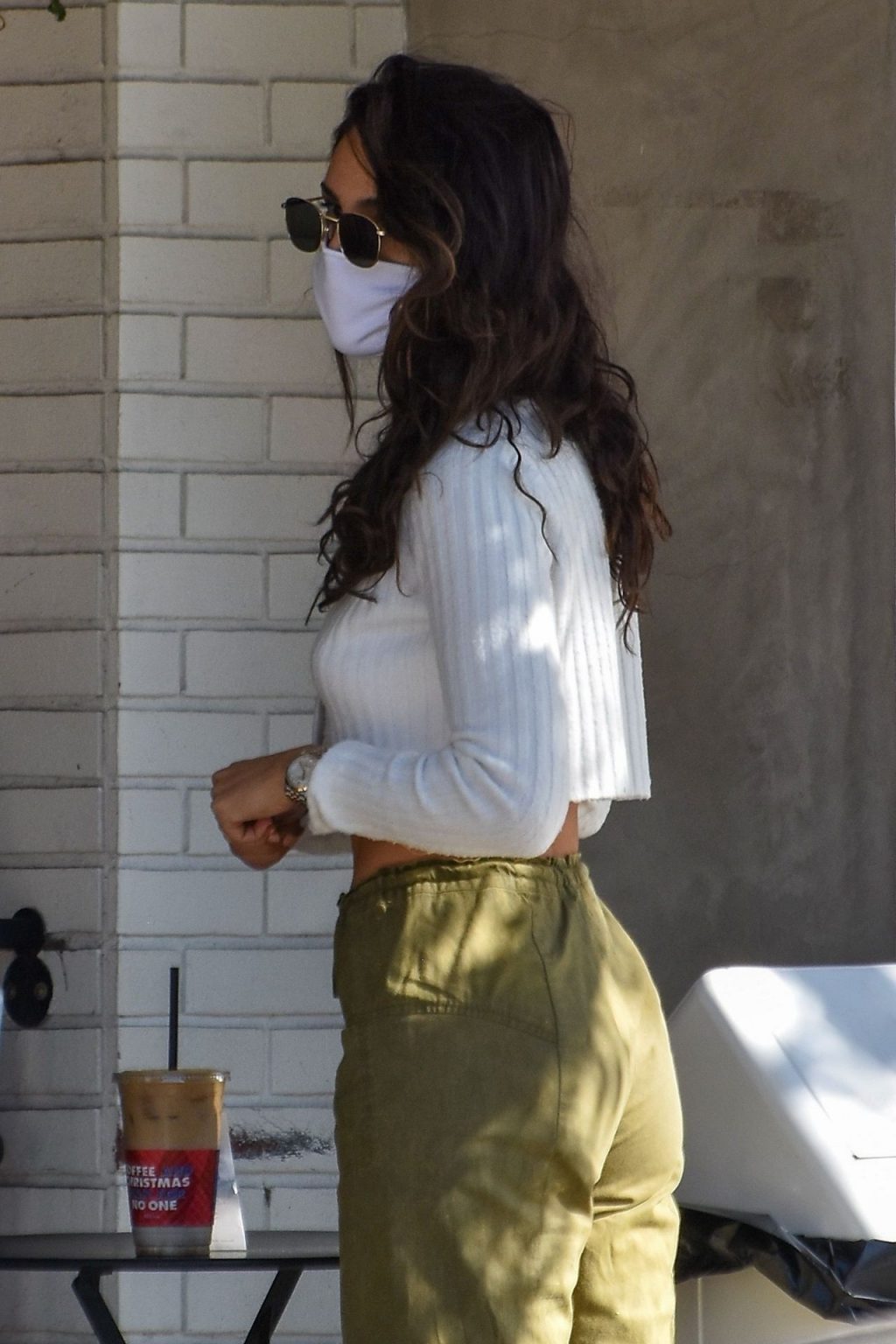 Eiza Gonzalez Bares Her Toned Midriff in a Crop Top During a Coffee Run in LA (59 Photos)