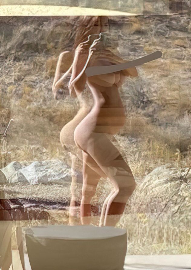 Emily Ratajkowski Shows Her Pregnant Naked Body (2 Photos)