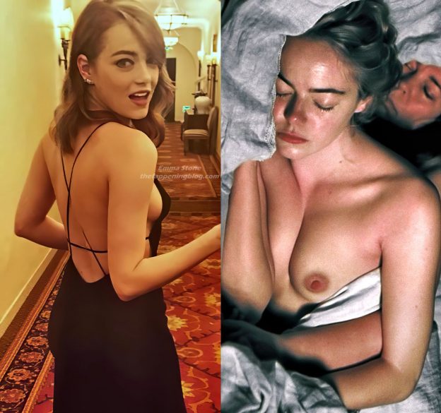 Emma Stone Nude And Sexy 1 Collage Photo Thefappening