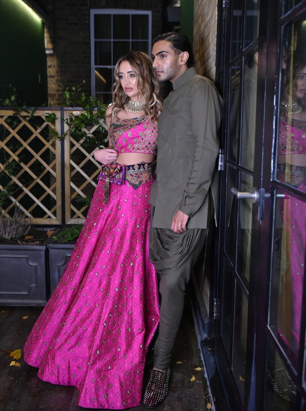 Georgia Harrison is Seen on a Diwali Photoshoot with Rahi Chadda (23 Photos)