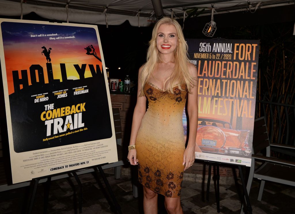 Kate Katzman Displays Her Nice Cleavage at the Fort Lauderdale International Film Festival (76 Photos)