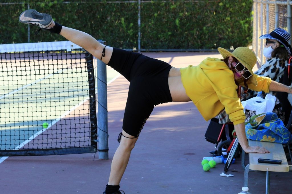Phoebe Price Has a Nip Slip as She Gets Ready for Tennis (21 Nude &amp; Sexy Photos)