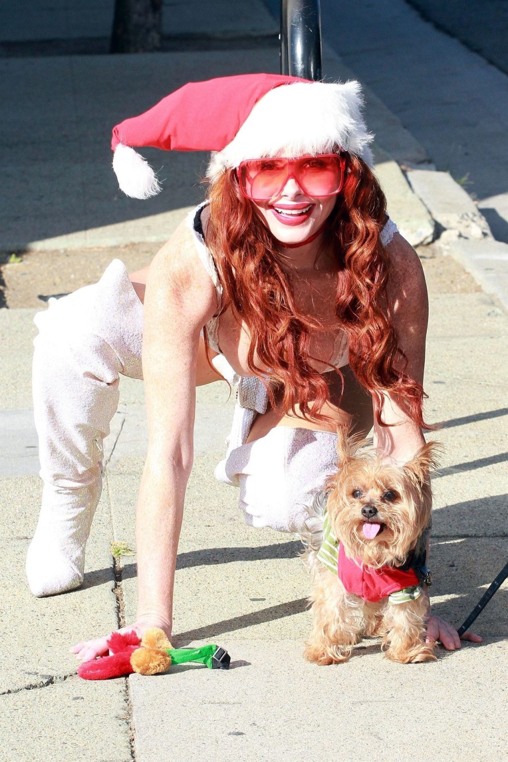 Phoebe Price is Seen in the Spirit for the Holidays (41 Photos)