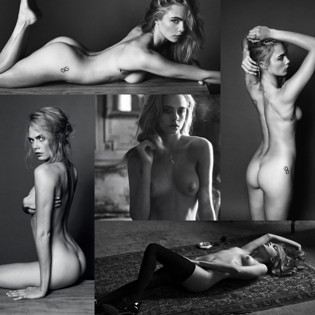Cara Delevingne Nude (2 New Collage Photos)