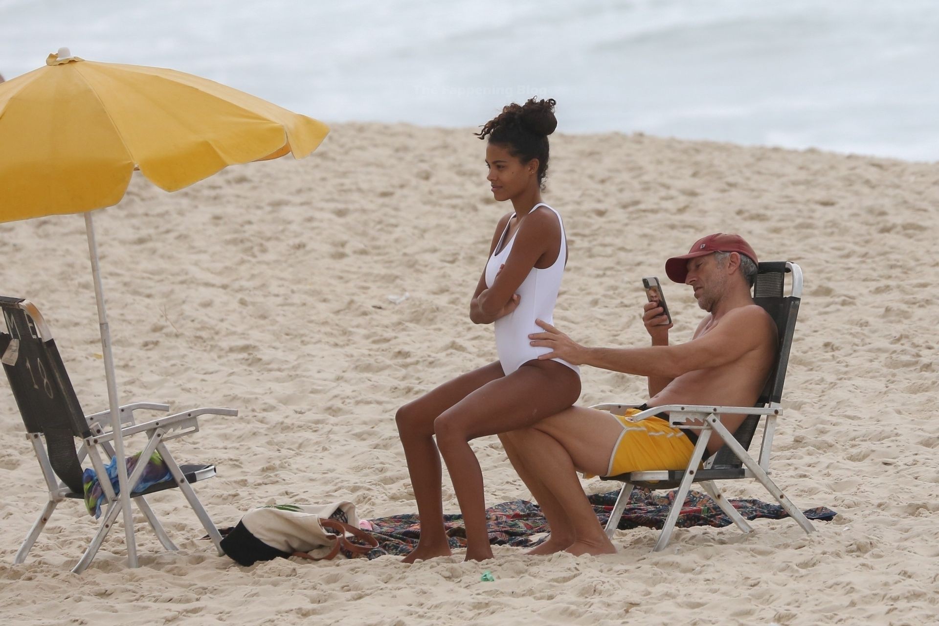 Sexy Tina Kunakey Enjoys Some Downtime With Her Husband In Rio De Janeiro