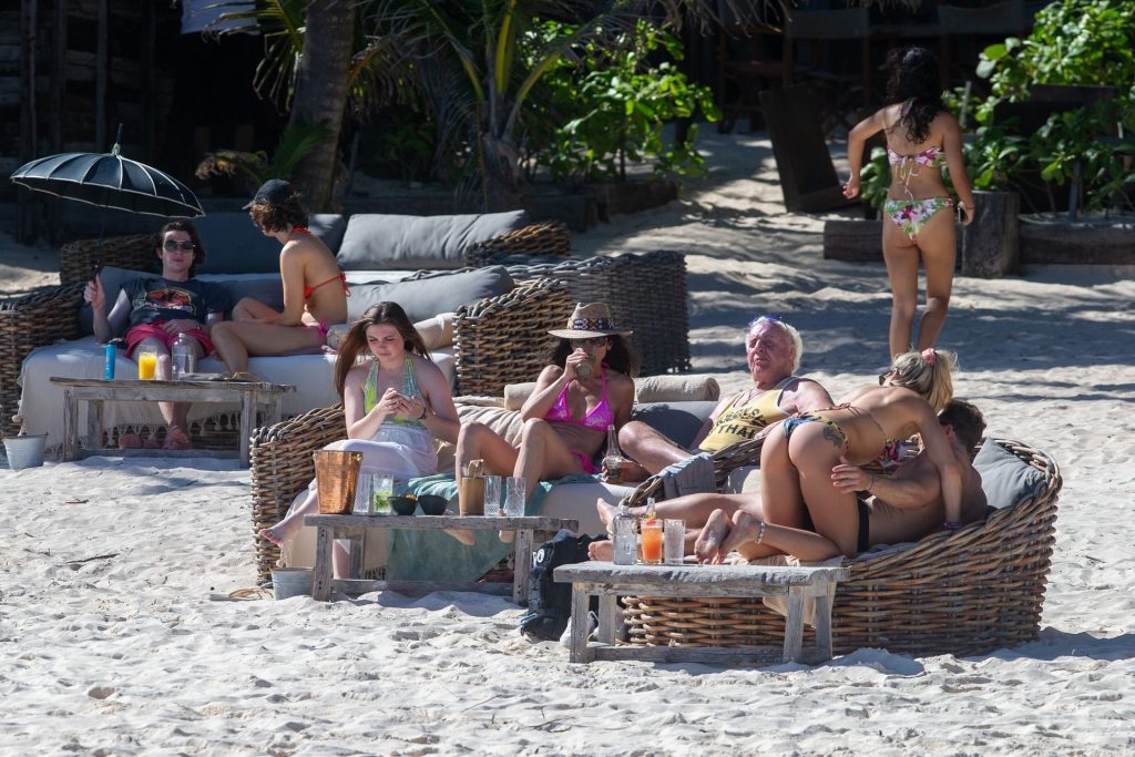 Ric Flair &amp; Wendy Barlow Enjoy Thanksgiving Together in Tulum (29 Photos)