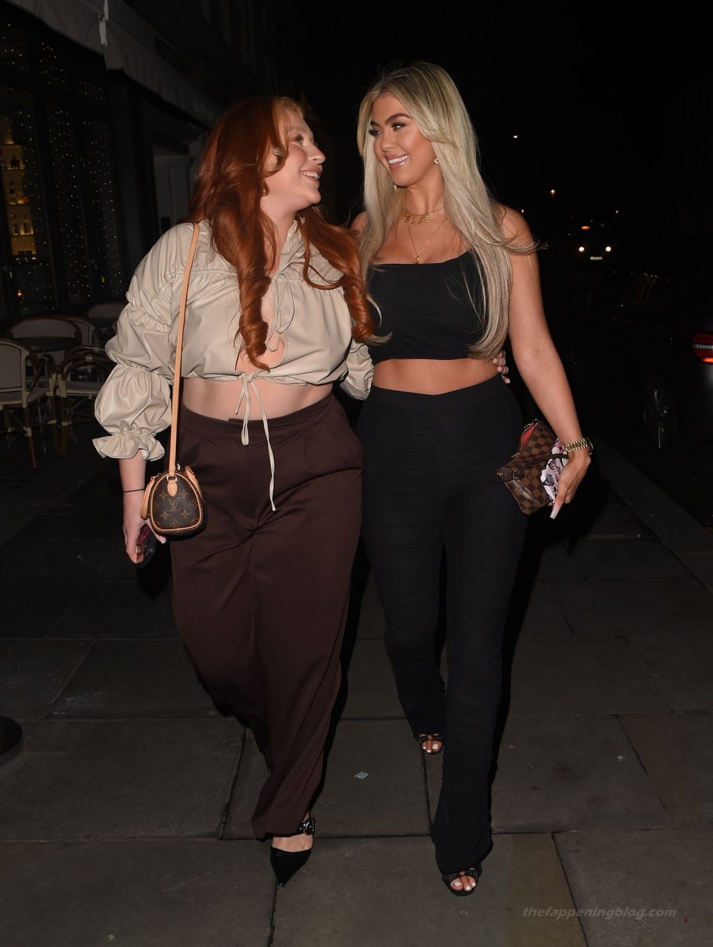 Belle Hassan Shows Off Her Tits and Ass in All Black in London (21 Photos)