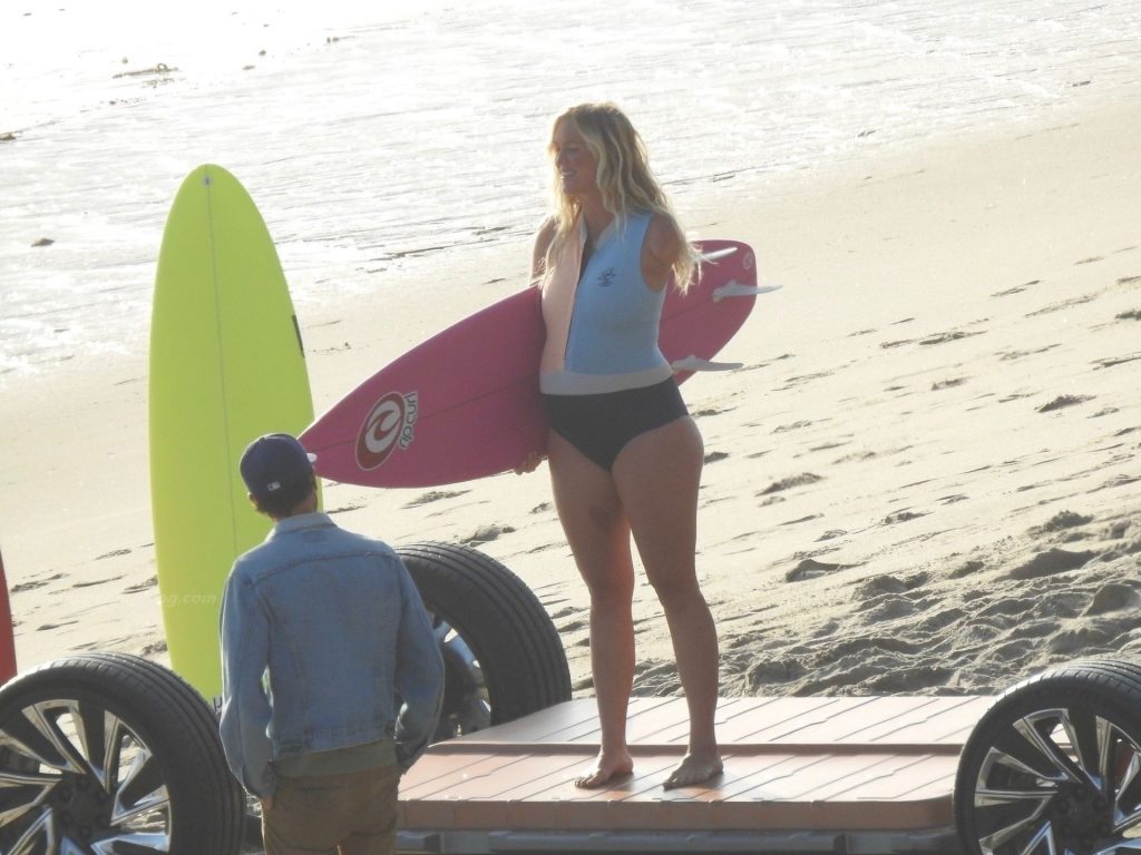 Bethany Hamilton Shows Off Her Growing Baby Bump on the Beach (110 Photos)