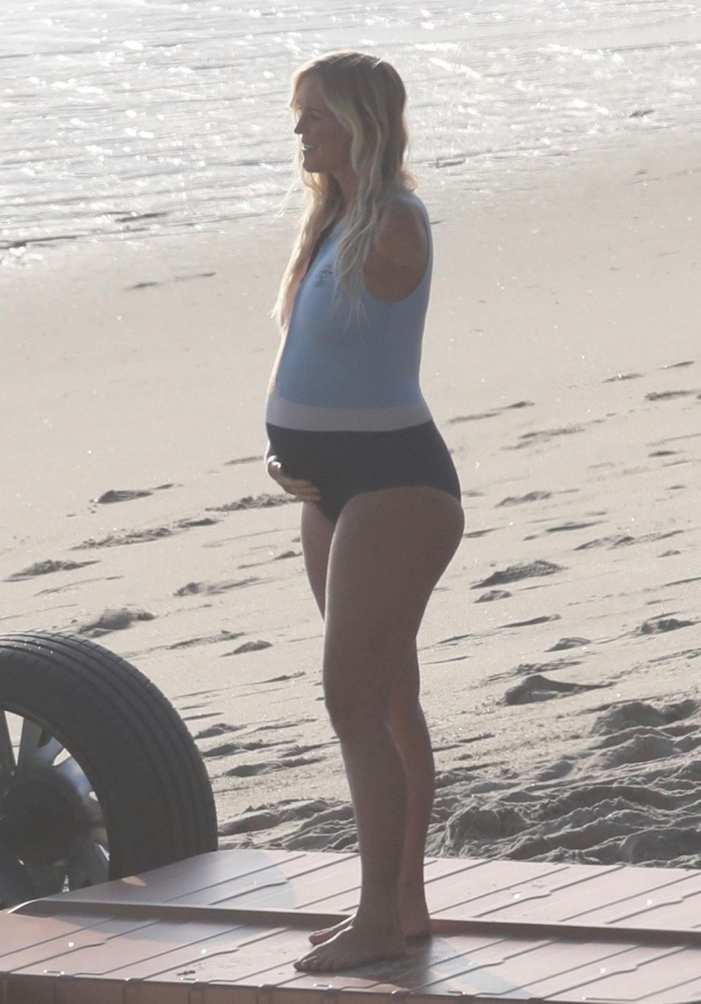 Bethany Hamilton Shows Off Her Growing Baby Bump on the Beach (110 Photos) ...