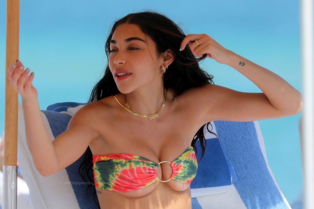 Chantel Jeffries Wears a Small Bikini on the Beach in Miami (124 Photos)
