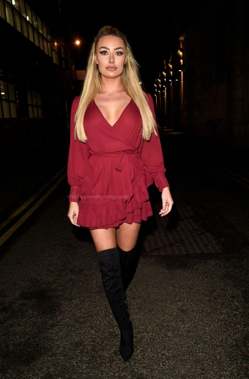 Sexy Chloe Crowhurst is Seen Leaving a Studio in Leeds (27 Photos)