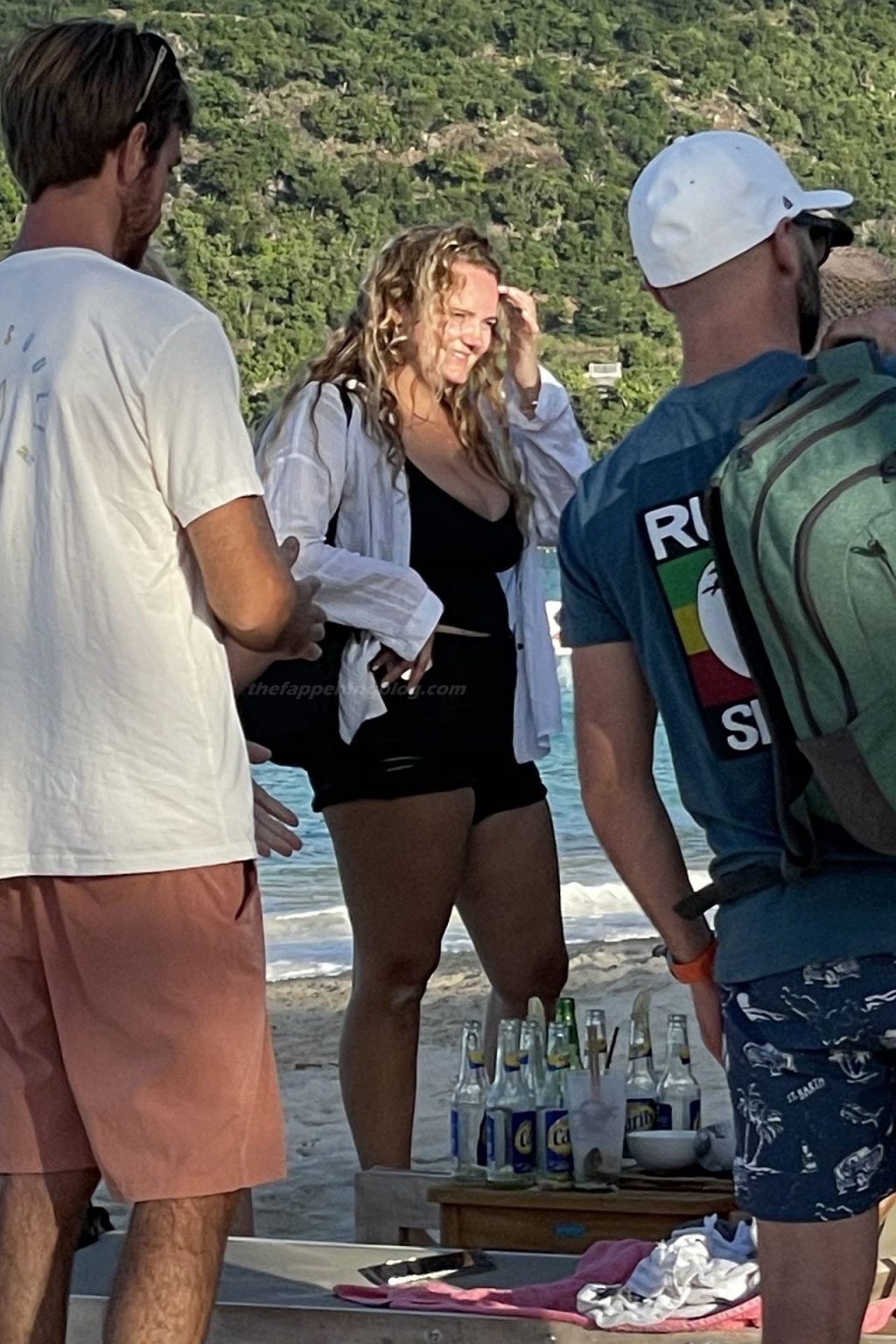 Danielle Macdonald Enjoy the Beach with Friend on Holiday in St Barth (33 Photos)