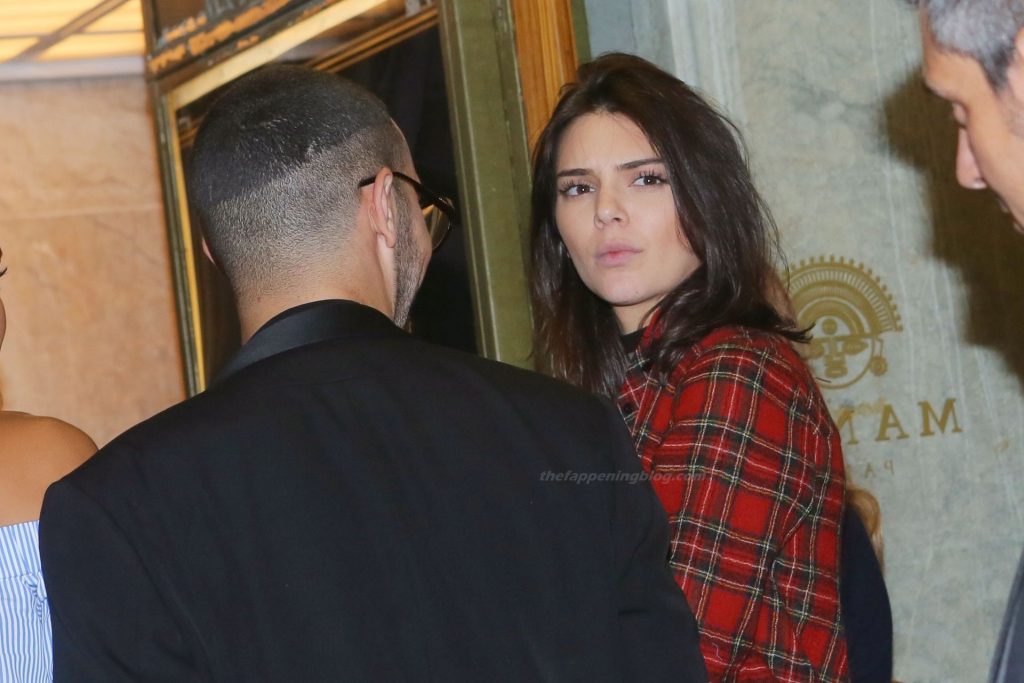 Kendall Jenner Goes Braless in Paris (8 Photos)