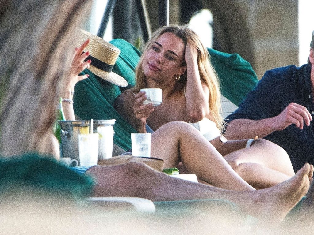 Kimberley Garner is Spotted on the Beach on Holiday in Barbados (55 Photos)