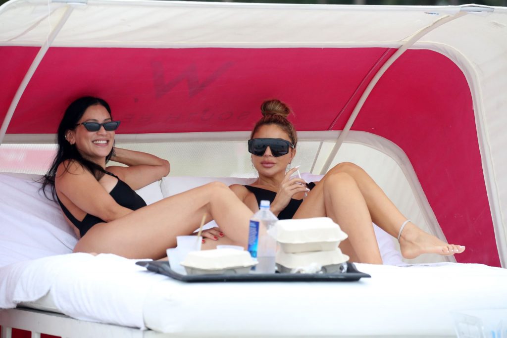 Larsa Pippen Shows Off Her Curves in a Black Swimsuit in Miami (44 Photos)