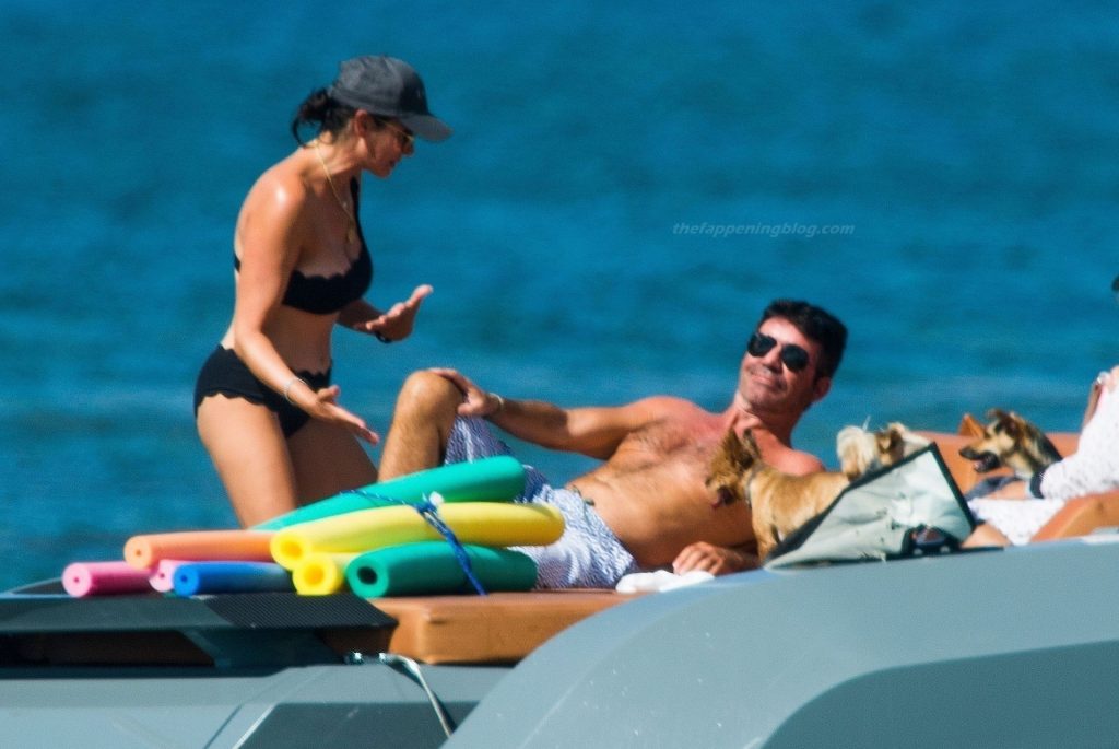 Simon Cowell &amp; Lauren Silverman Are Spotted Out on Holiday in Barbados (20 Photos)