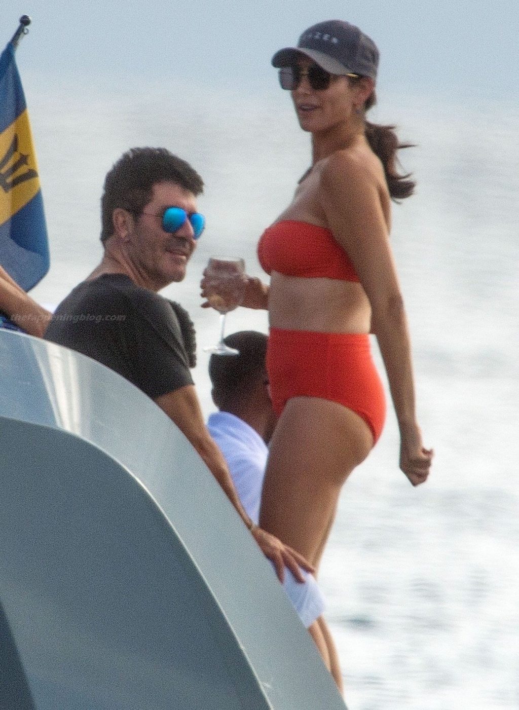 Simon Cowell Enjoys a Holiday with Lauren Silverman in Barbados (63 Photos)