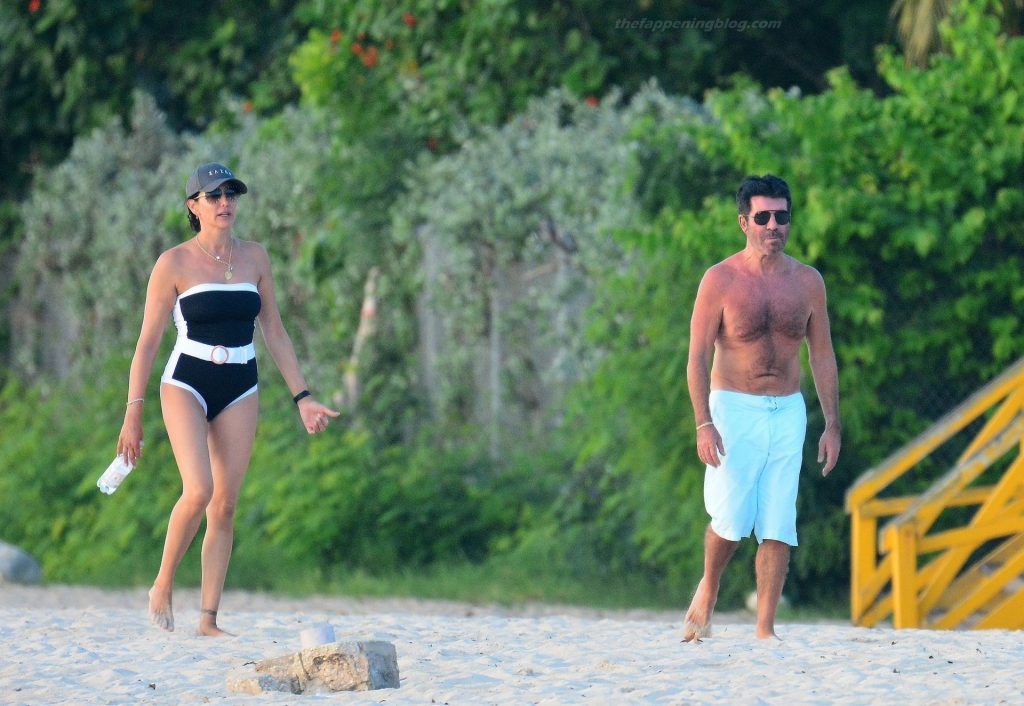 Lauren Silverman Enjoys a Ride with Simon Cowell at Brandons Beach in Barbados (36 Photos)