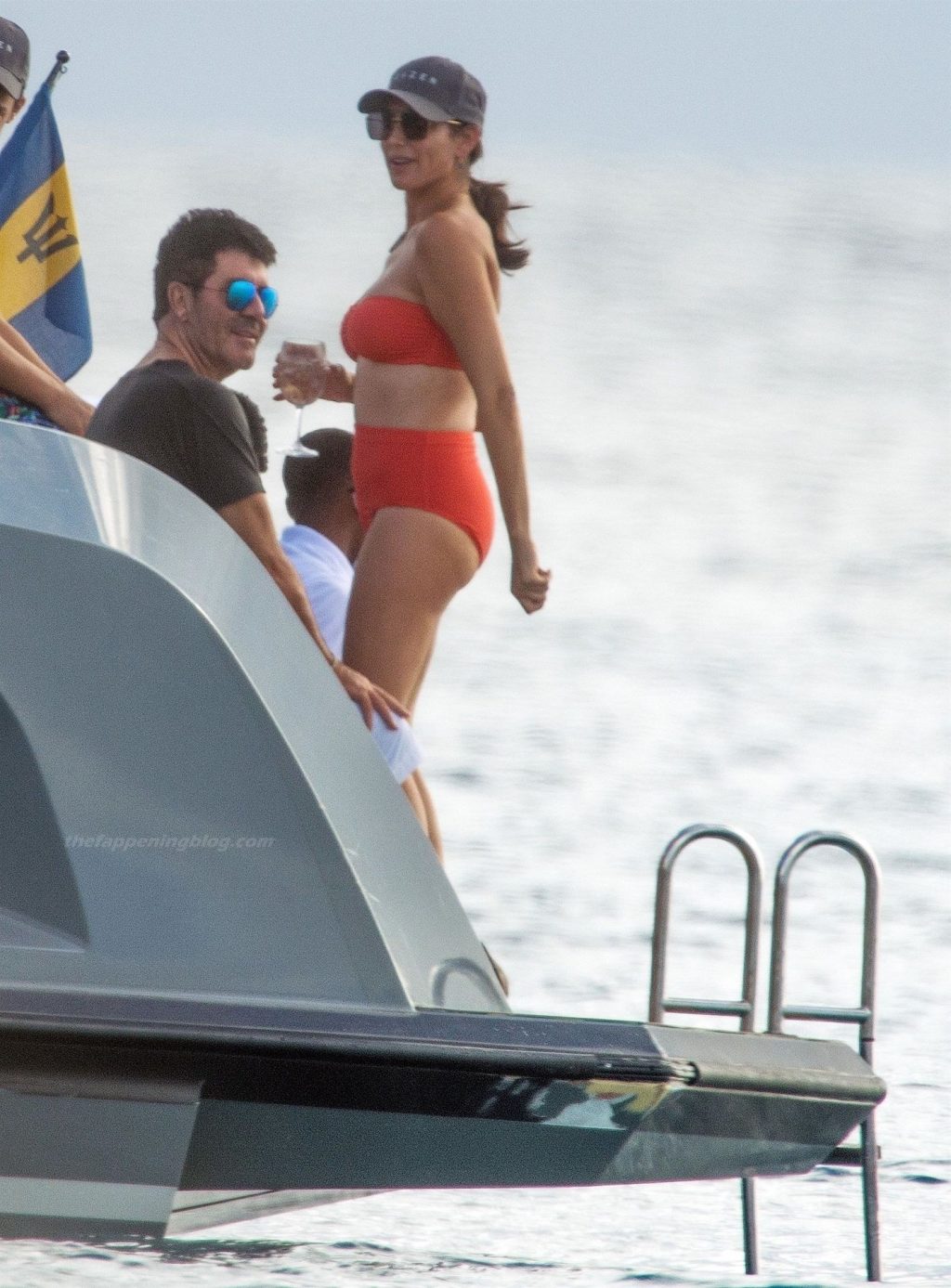 Simon Cowell Enjoys a Holiday with Lauren Silverman in Barbados (63 Photos)