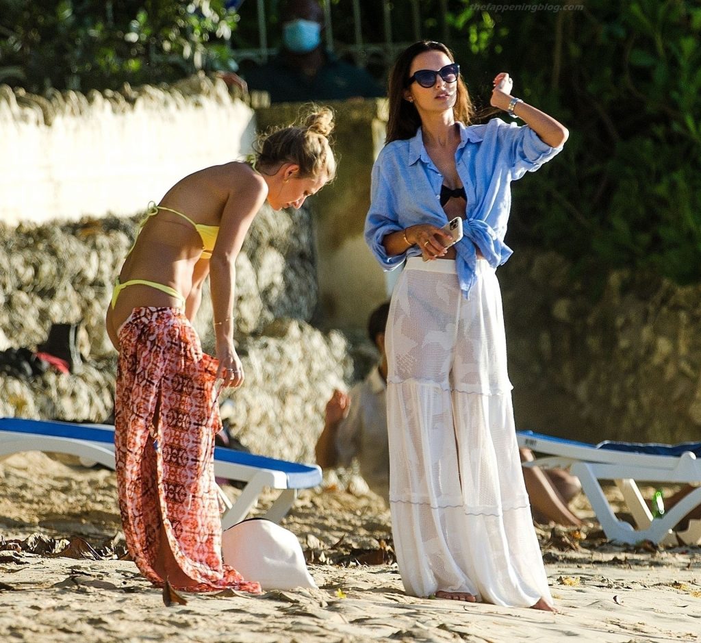 Lucy &amp; Tiffany Watson Strip Off Down to Their Sexy Bikinis on the Beach (144 Photos)