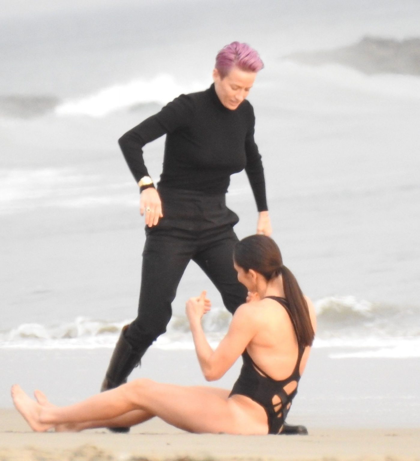 Megan Rapinoe And Sue Bird Celebrate Engagement In Malibu 61 Photos