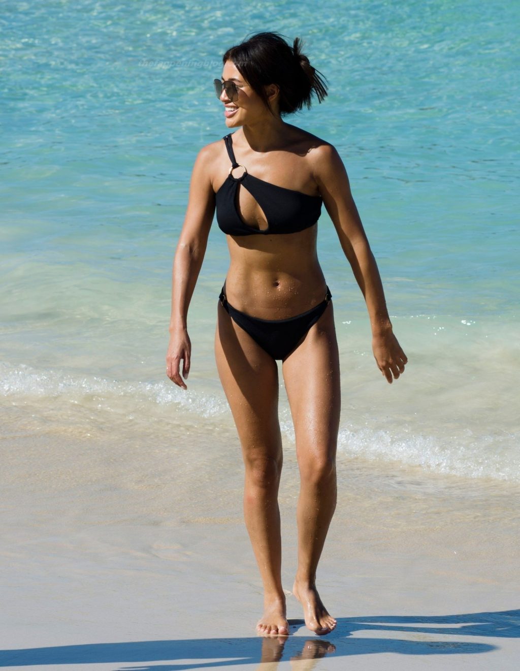 Montana Brown Has Fun in the Sun on the Beach in Barbados (64 Photos)