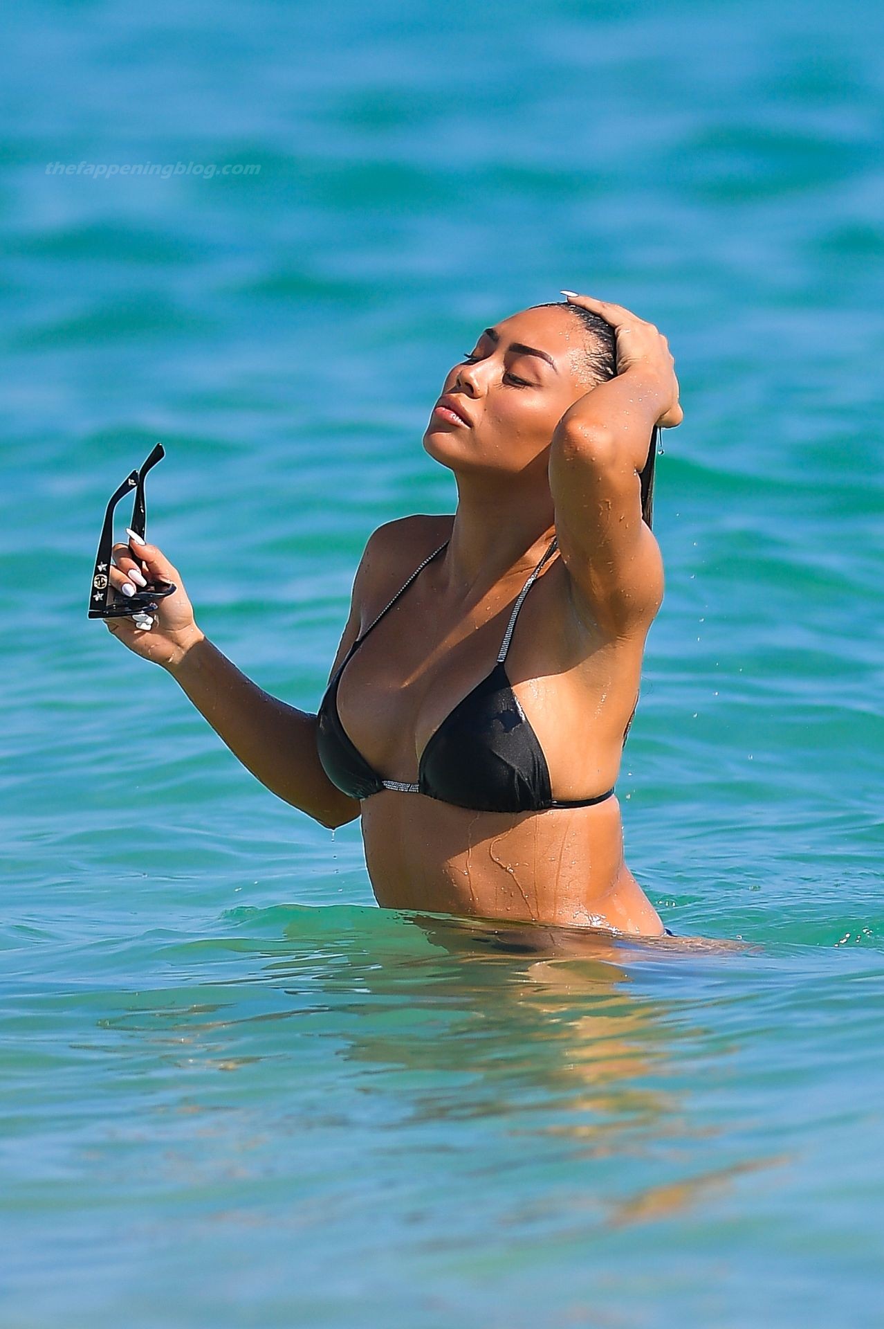Montana Yao Shows Her Sexy Bikini Body on the Beach in Miami (55 Photos) .
