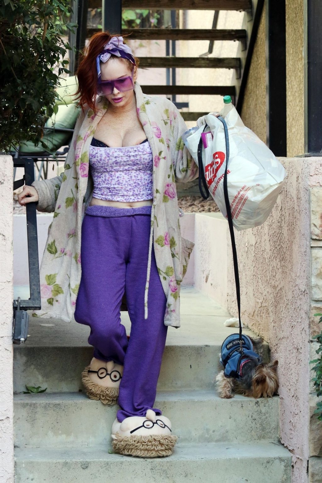 Phoebe Price is Seen Taking the Trash Out (41 Photos)