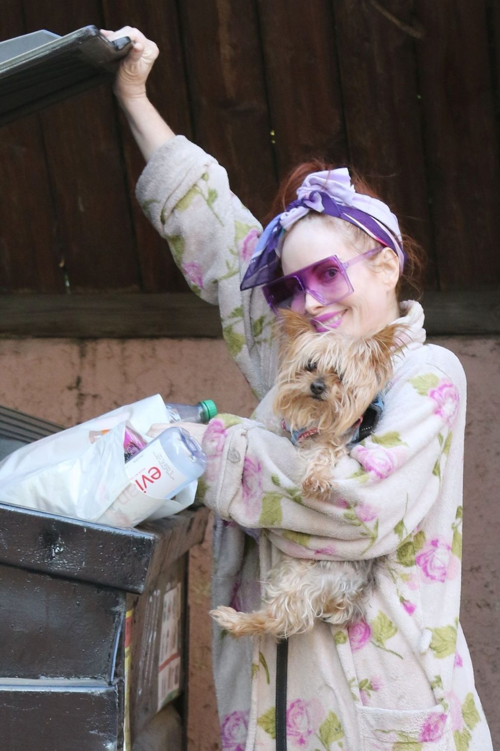Phoebe Price is Seen Taking the Trash Out (41 Photos)