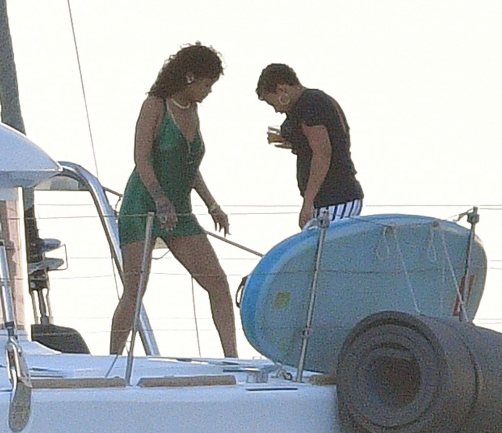 Rihanna Chills Out on a Catamaran with Her New Beau on Their Holiday in Barbados (68 Photos)