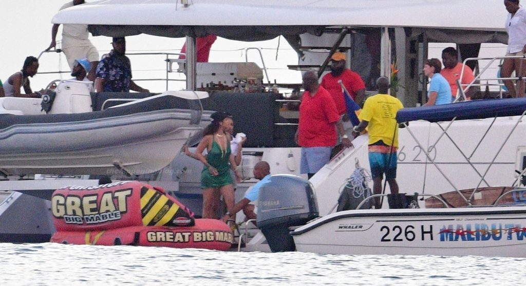 Rihanna Chills Out on a Catamaran with Her New Beau on Their Holiday in Barbados (68 Photos)