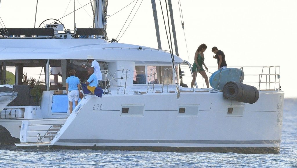 Rihanna Chills Out on a Catamaran with Her New Beau on Their Holiday in Barbados (68 Photos)