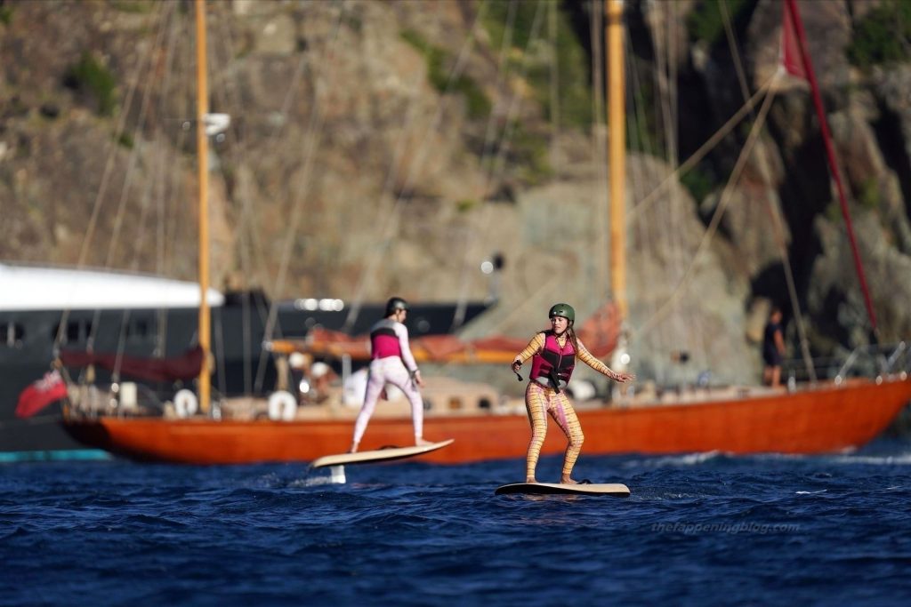 Sofia Richie &amp; Lily Collins Spend Christmas Holidays Together in St. Barths (84 Photos)