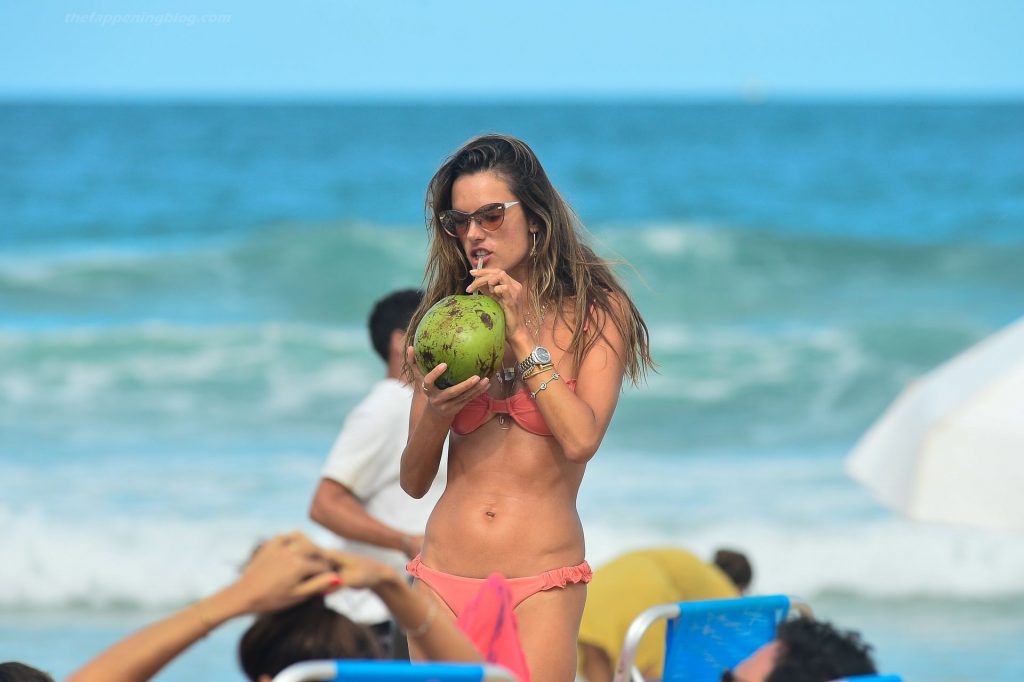 Alessandra Ambrosio Looks Hot on the Beach in Brazil (64 Photos)