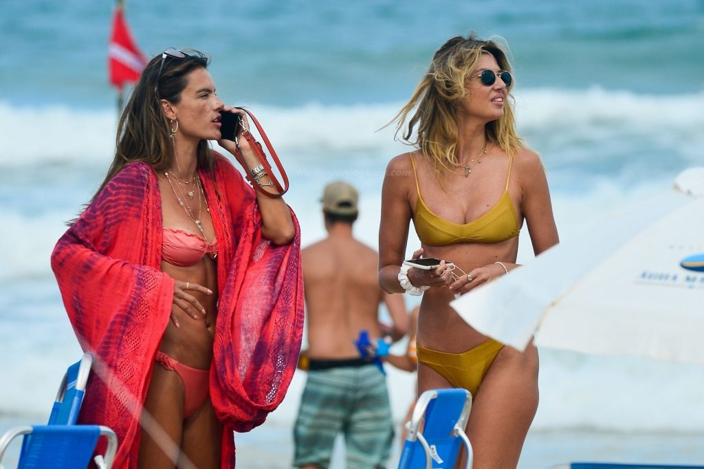 Alessandra Ambrosio Looks Hot on the Beach in Brazil (64 Photos)