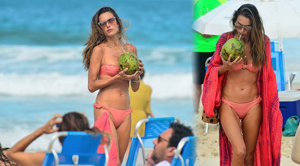 Alessandra Ambrosio Looks Hot on the Beach in Brazil (64 Photos)